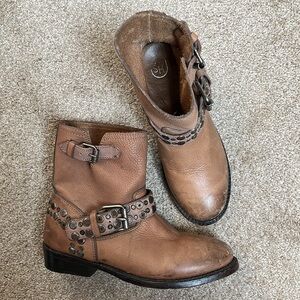 Ash Studded Moto Boots